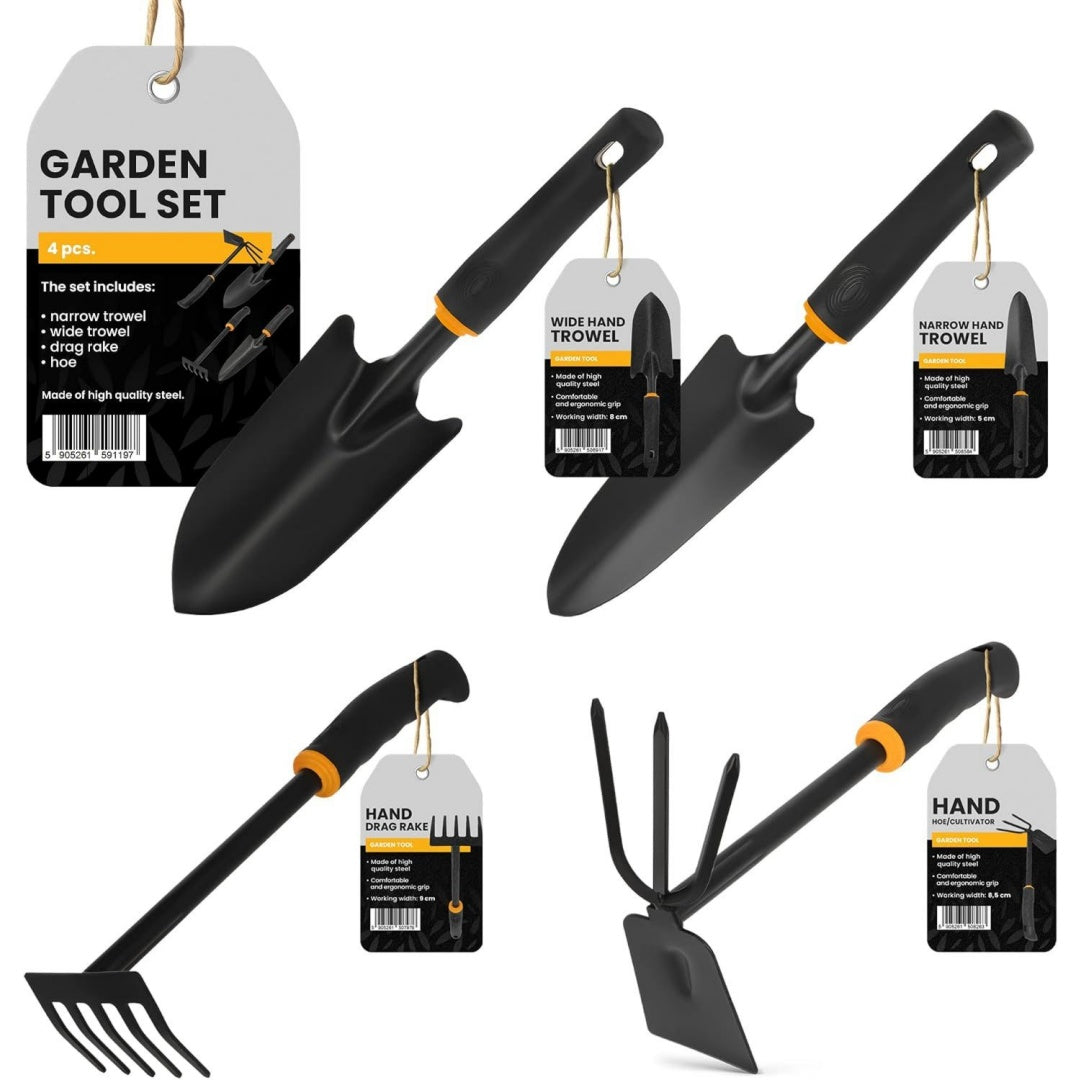 Set di accessori nero per spazi esterni 10 x 10 x 10 cm