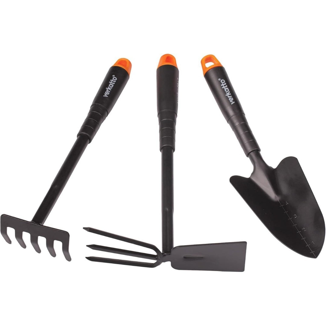 Set di accessori con struttura in acciaio nero per spazi esterni struttura in acciaio 34,5 x 20 x 8 cm
